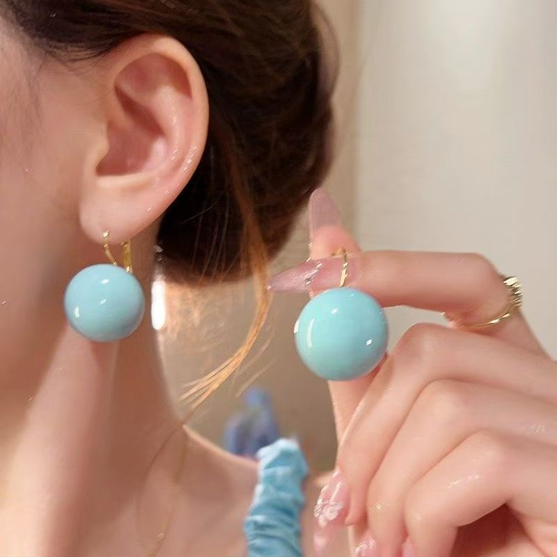 Bead Earring Drop Alloy