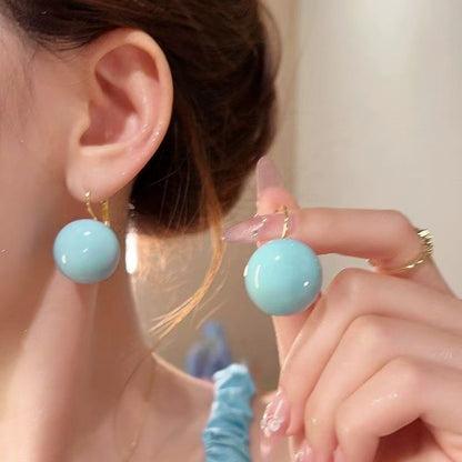Bead Earring Drop Alloy