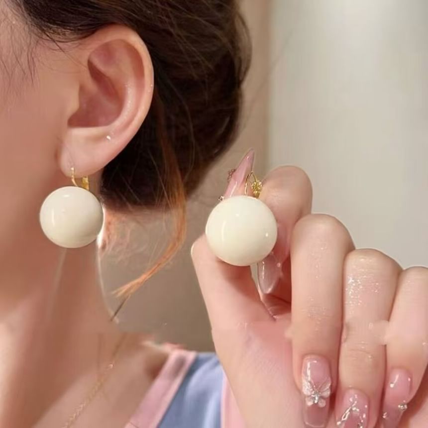 Bead Earring Drop Alloy
