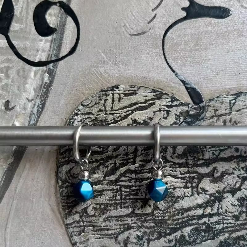 Drop Alloy Faux Earring Gemstone