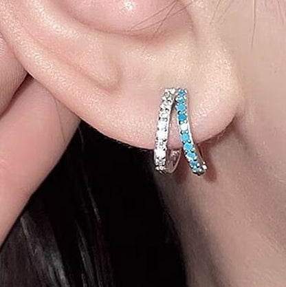 Rhinestone Earring Huggie