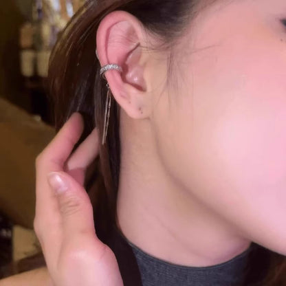 Cuff Ear Stud Rhinestone