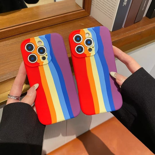 Rainbow Stripe Case Phone
