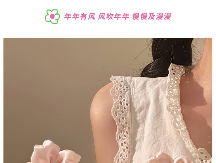 Pearl Set Flower / Faux Clip Hair