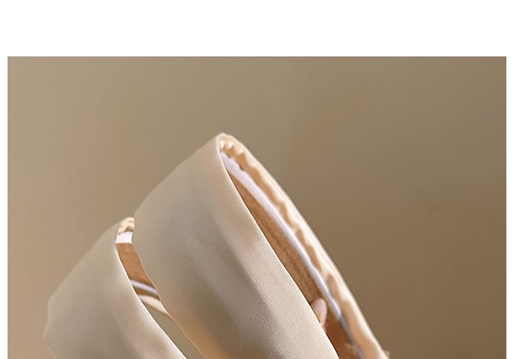 Headband Plain Bow