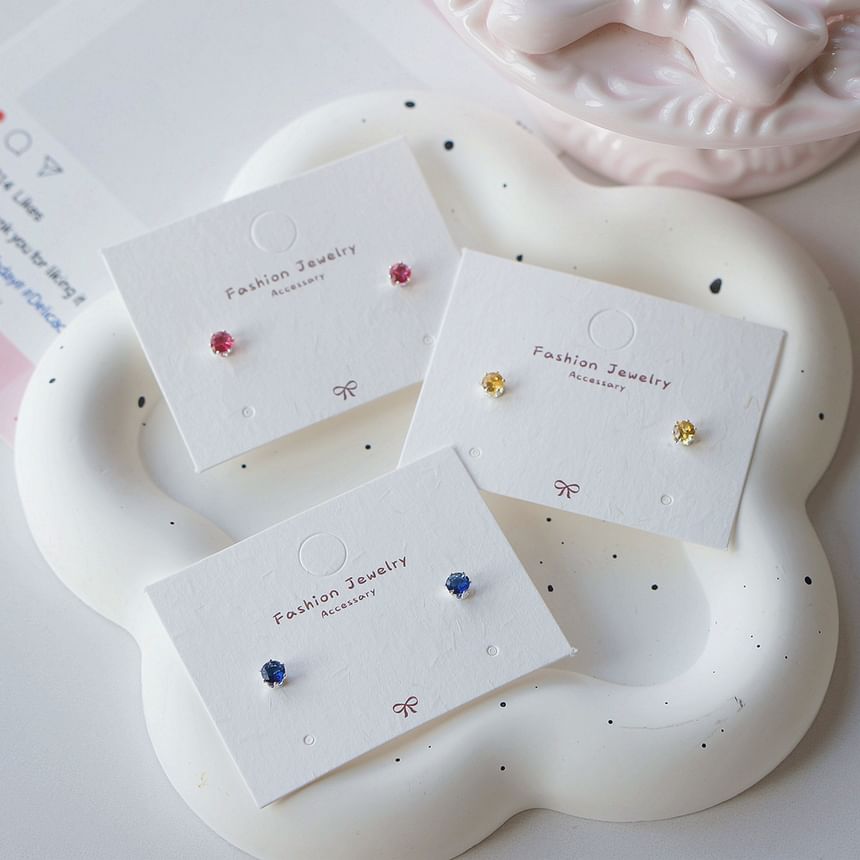 Earring Rhinestone Stud