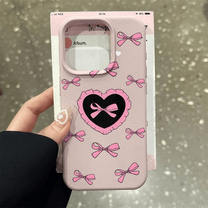 iPhone Bow Print Case