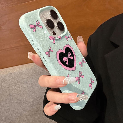iPhone Bow Print Case