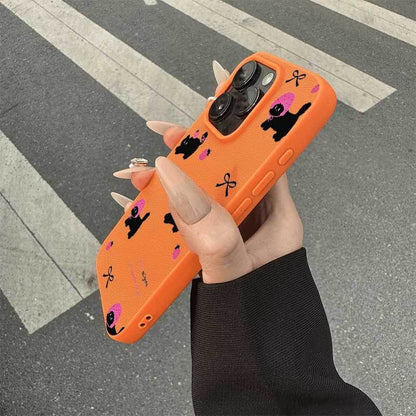 Cat Case Print iPhone