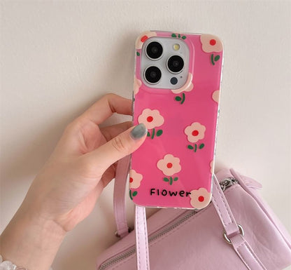 MagSafe) Magnetic Case (Compatible with Floral Phone