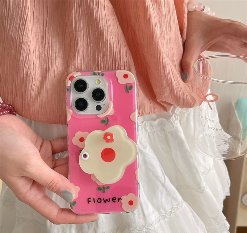 MagSafe) Magnetic Case (Compatible with Floral Phone
