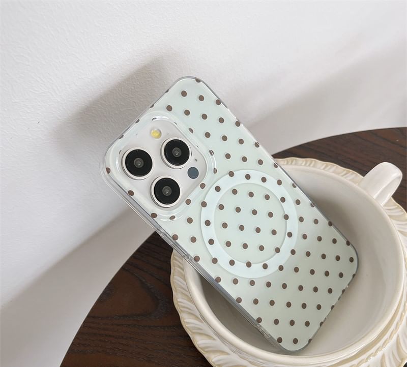 Dot Polka MagSafe) Case (Compatible Phone Magnetic with