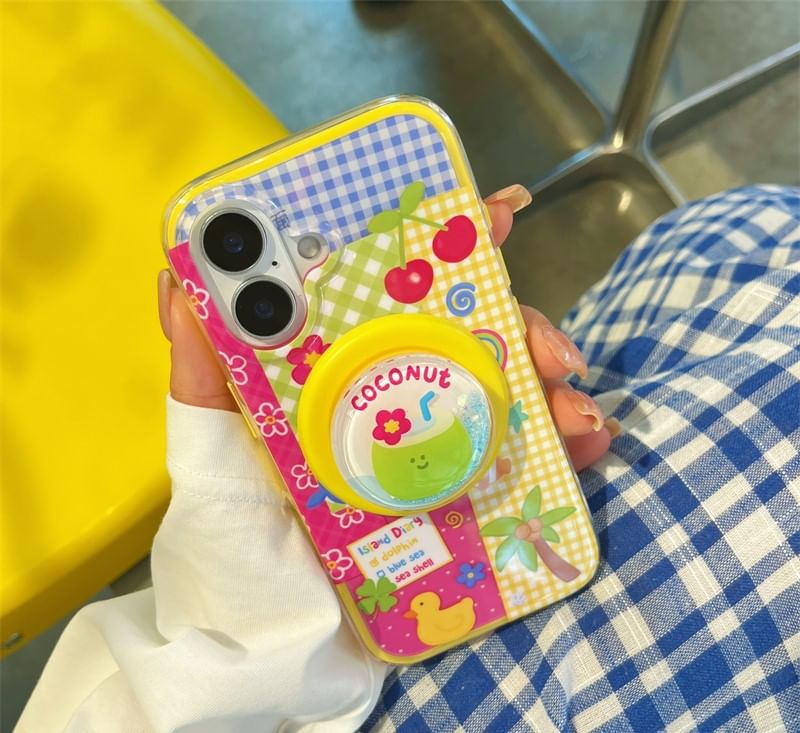 Phone Magnetic Cartoon Case MagSafe) Panel (Compatible with