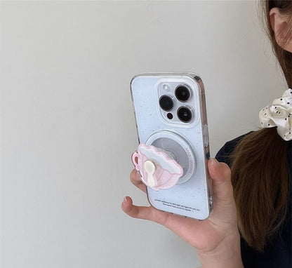 Case MagSafe) with (Compatible Glitter Phone Magnetic