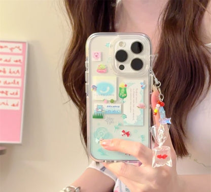 Goldfish Case Set Phone Charm /