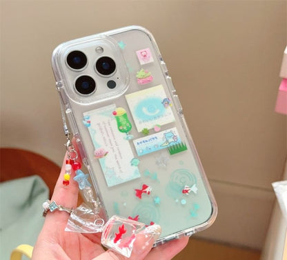 Goldfish Case Set Phone Charm /