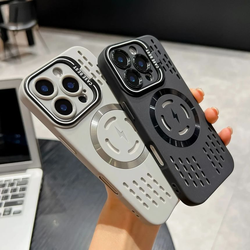 MagSafe) (Compatible with Perforated Magnetic Case iPhone