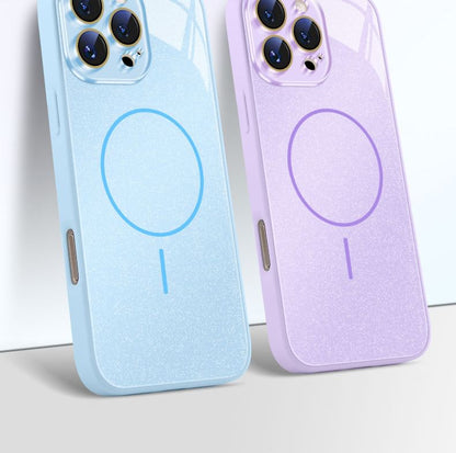 Glitter with iPhone (Compatible MagSafe) Magnetic Case