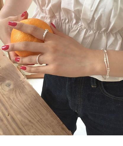 Silver Bracelet Natural Pearl 925 Sterling