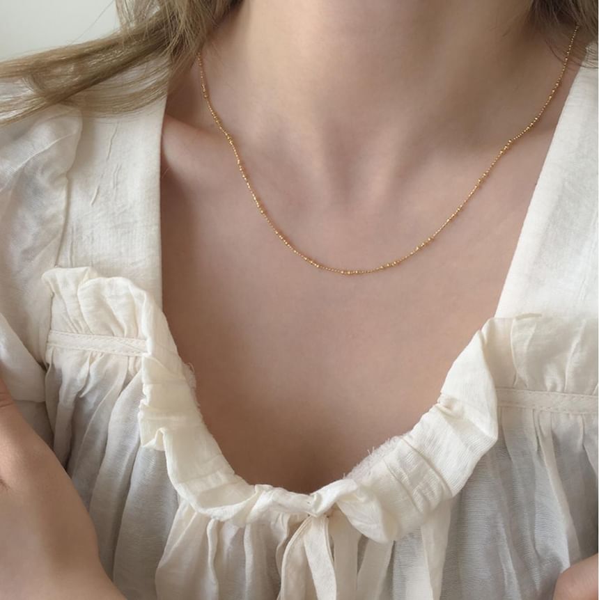 Necklace Silver Sterling 925 Dainty