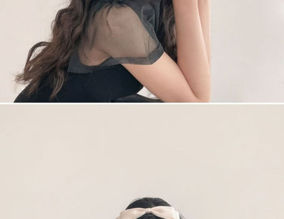Headband Bow Plain