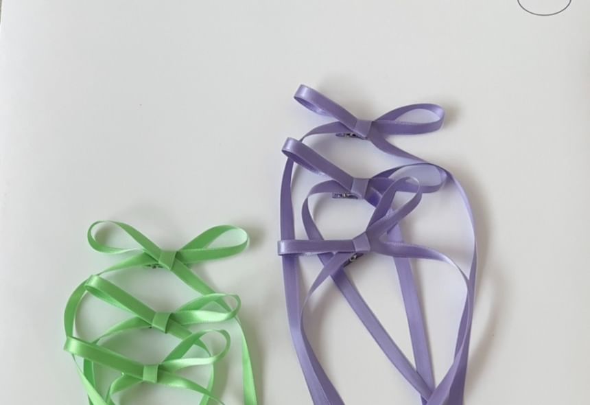 Hair 3: Plain of Bow Clip Set