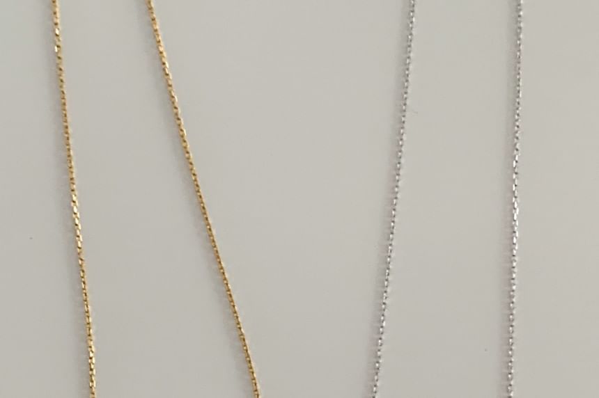 Silver 925 Bow Beaded Necklace Sterling