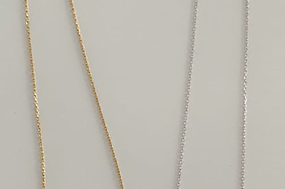 Silver 925 Bow Beaded Necklace Sterling