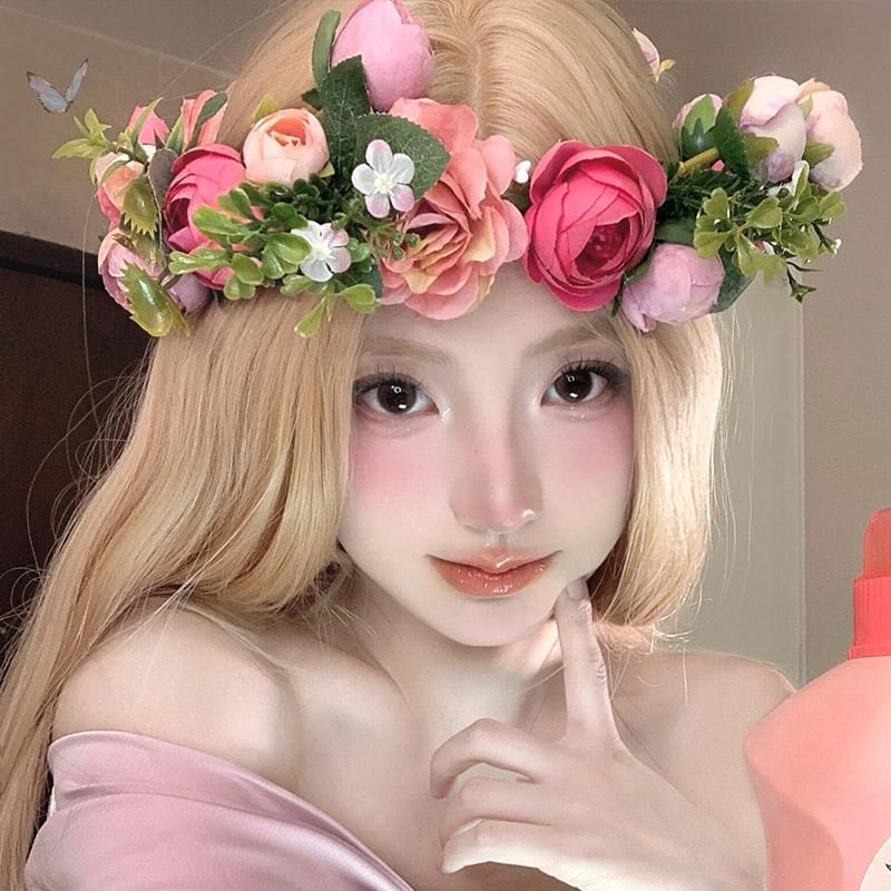 Headpiece Floral Wreath