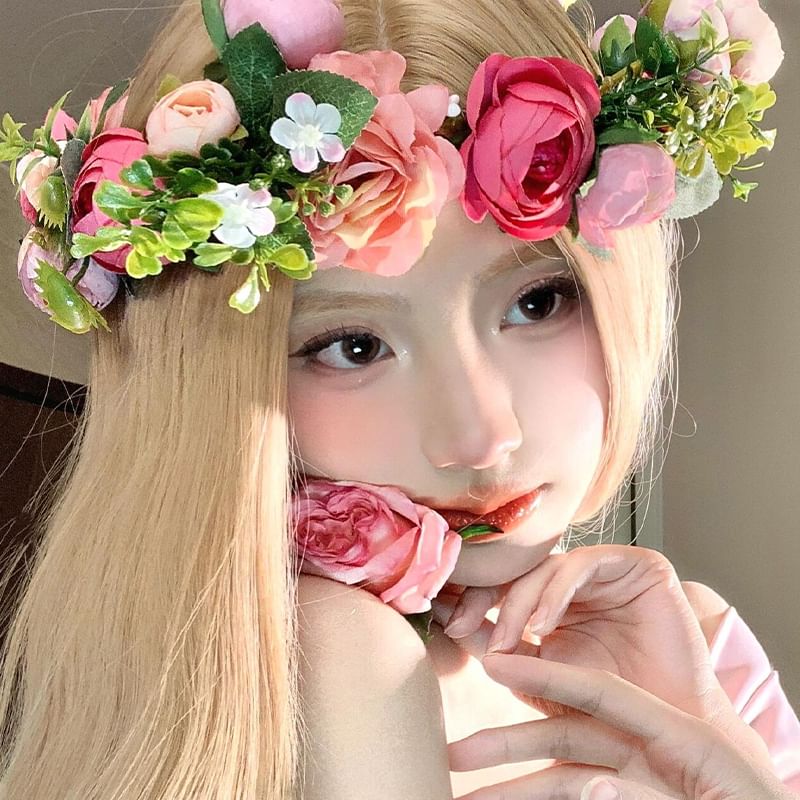 Headpiece Floral Wreath