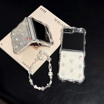 Set Floral / Strap Phone Case