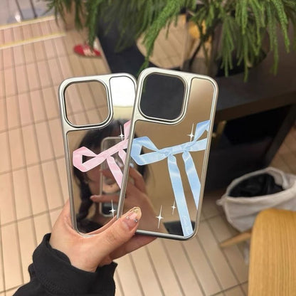 Print Mirror Ribbon Phone Case
