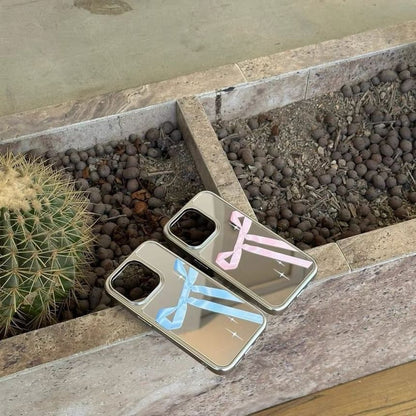 Print Mirror Ribbon Phone Case
