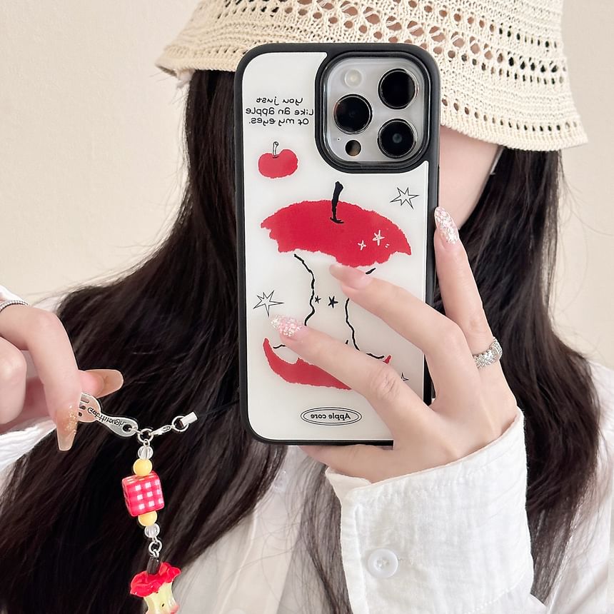 Apple Phone Print Case