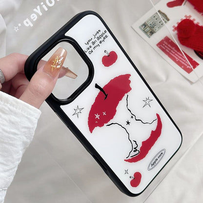 Apple Phone Print Case