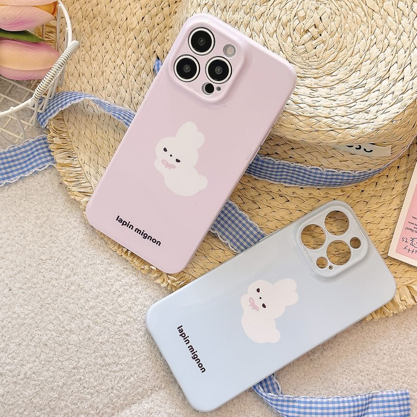 Rabbit Phone Print Case