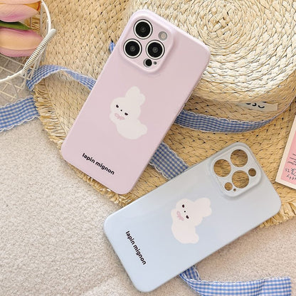Rabbit Phone Print Case