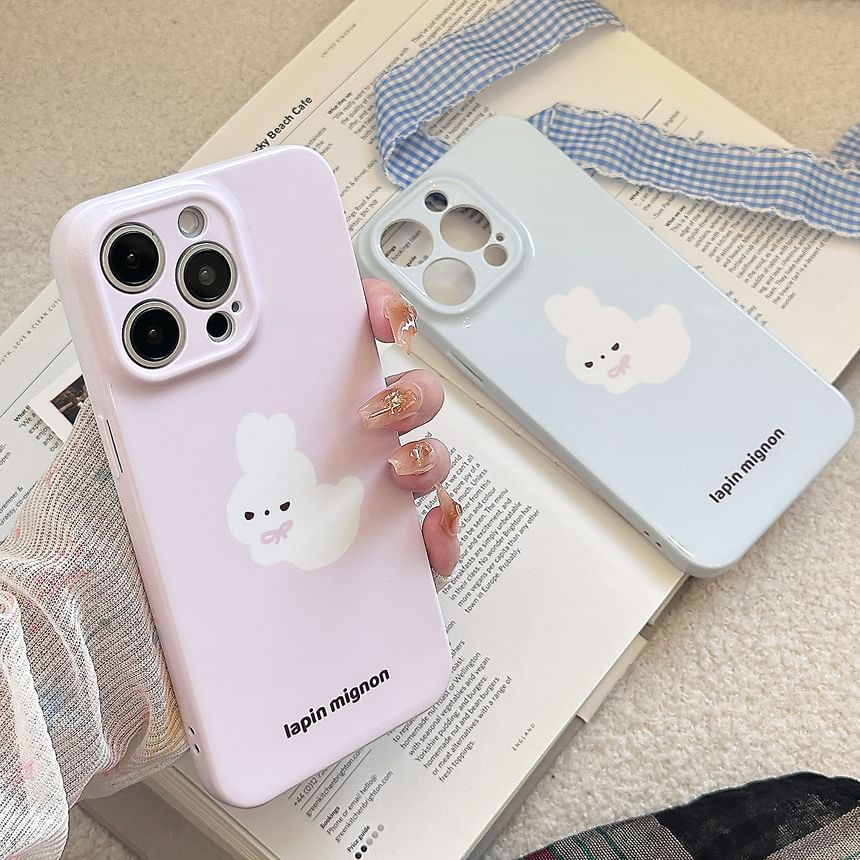 Rabbit Phone Print Case