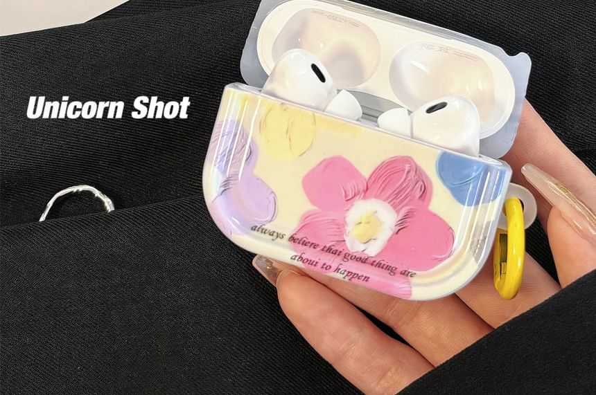 Pro Floral Earphone AirPods Skin Case / Print