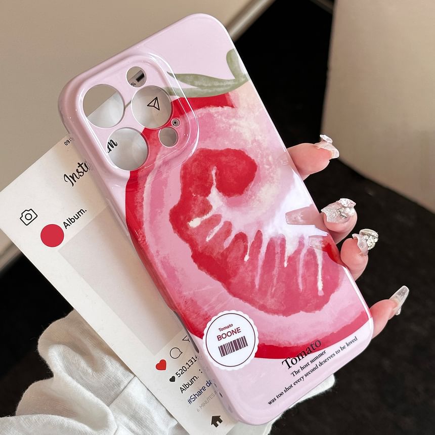 Print Tomato Case Phone
