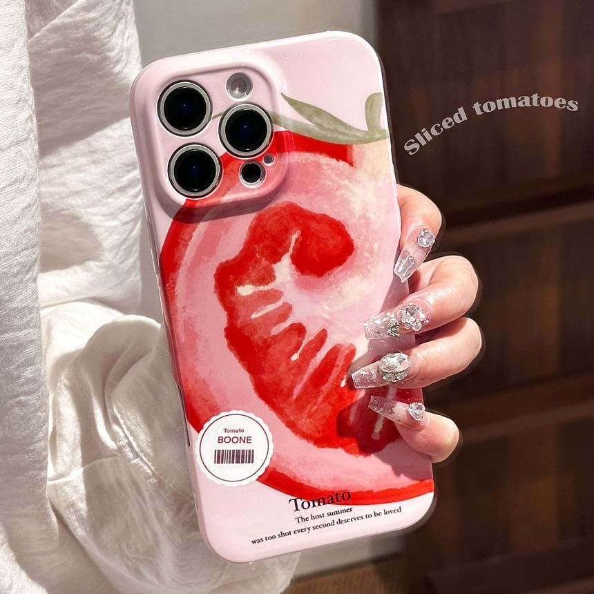 Print Tomato Case Phone