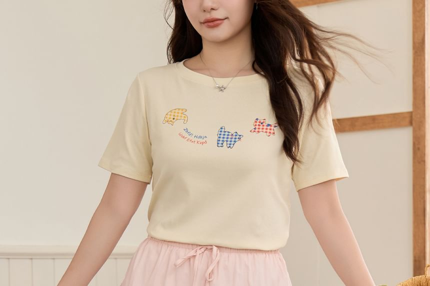 High Rise Plain Lace Trim Mini A-Line Skirt