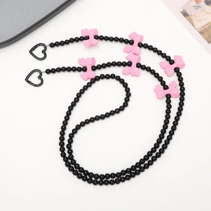 Phone Lanyard Bead Bow