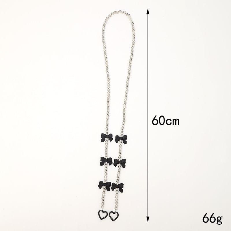 Phone Lanyard Bead Bow