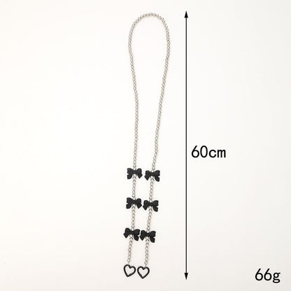 Phone Lanyard Bead Bow
