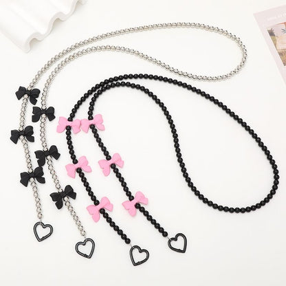 Phone Lanyard Bead Bow