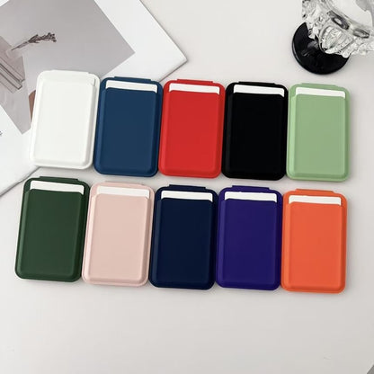 Holder Mirror MagSafe) Magnetic Card Portable (Compatible with