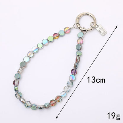 Strap Phone Crystal Faux Bead