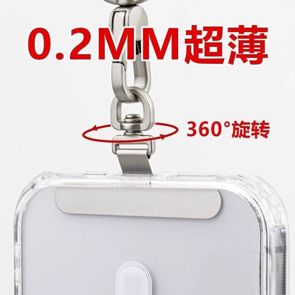 / Designs) Phone (Various Rotatable Lanyard Pad Steel Stainless