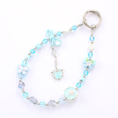 Clover Bow Crystal Phone Faux Strap